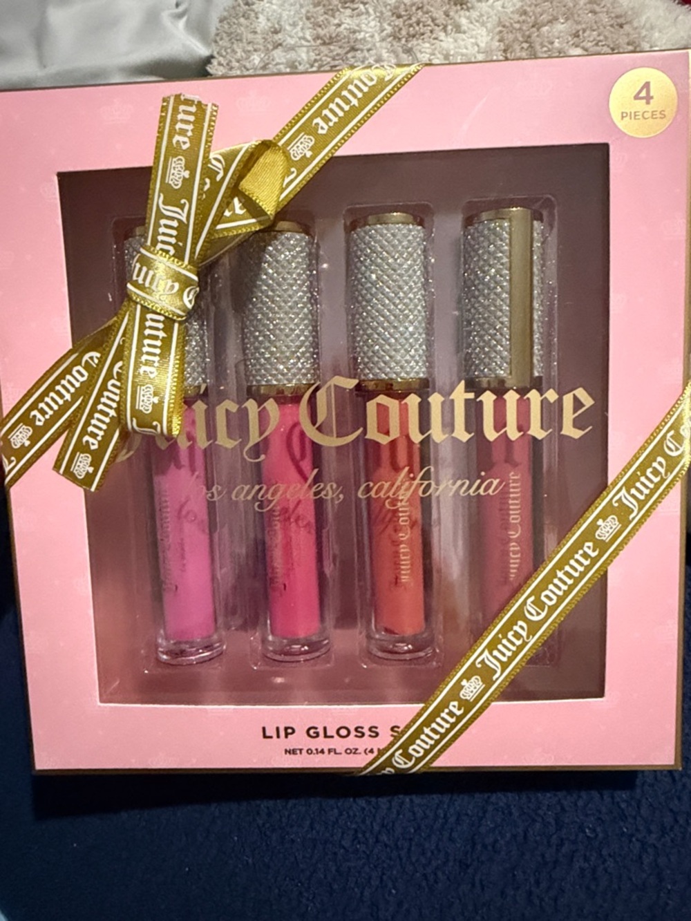 Juicy Couture Gloss Quartet in Pink, Hot Pink & Coral